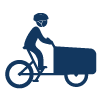 cargo bike icon