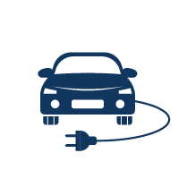 electric vehicle icon