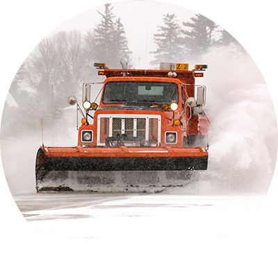 Image of a snow plow